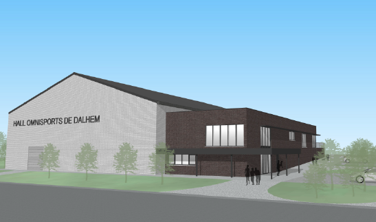 Dalhem : feu vert et subsides pour le hall omnisports de Bombaye