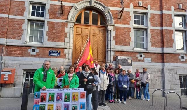 Le personnel communal de Waremme en grève