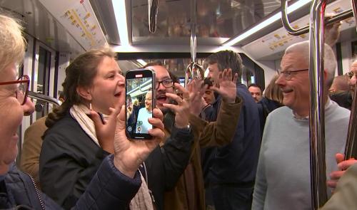 Revivez le tout premier trajet du tram comme si vous y étiez