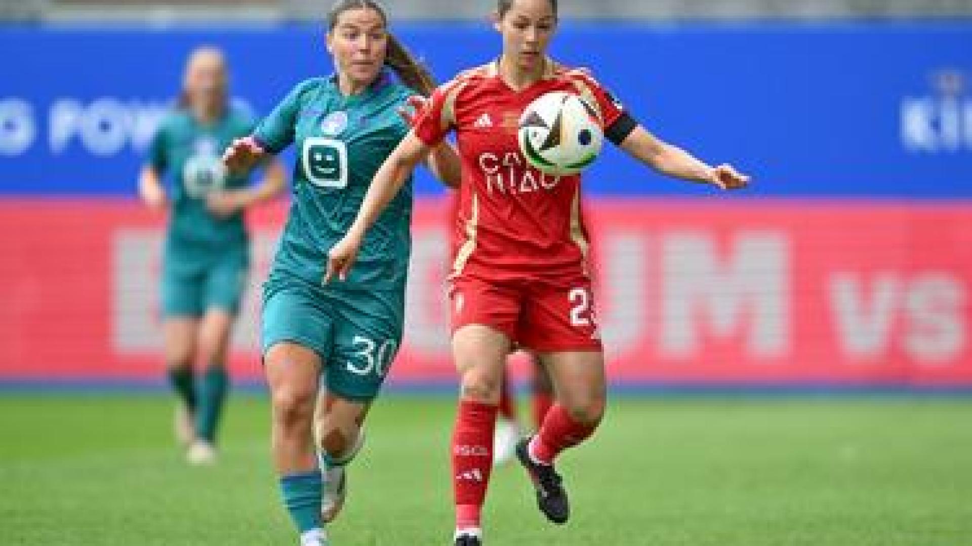 Le Standard Fémina battu à domicile par Anderlecht