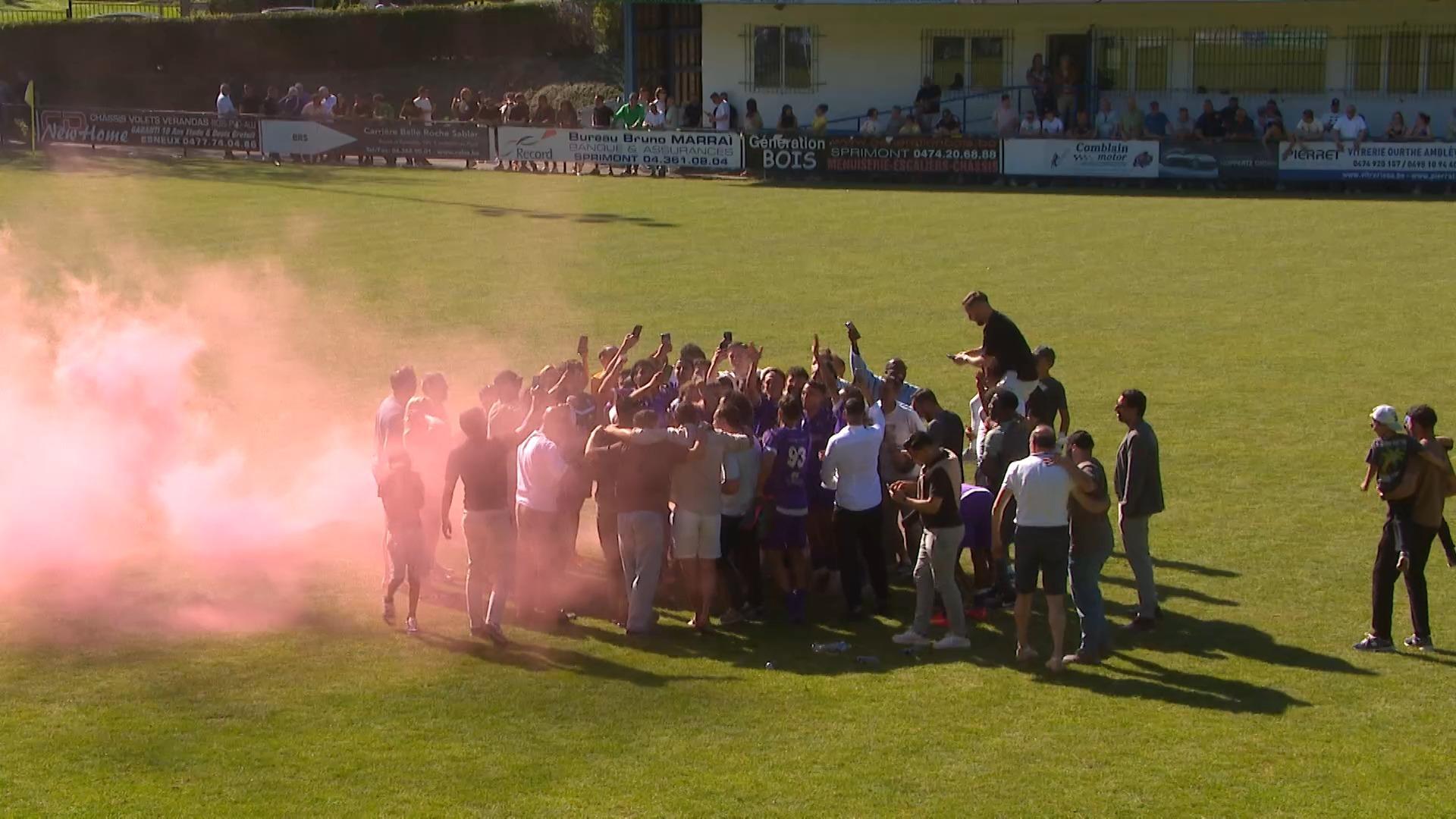 Tilff file en D2 ACFF, Sprimont accuse le coup
