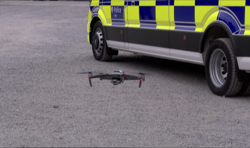 De plus en plus d'interventions avec des drones pour la police fédérale de Liège