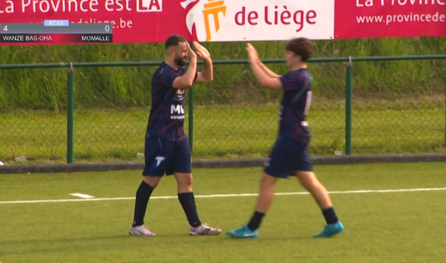 Wanze-Bas-Oha surclasse Momalle et s’offre la Coupe de province P1-P2