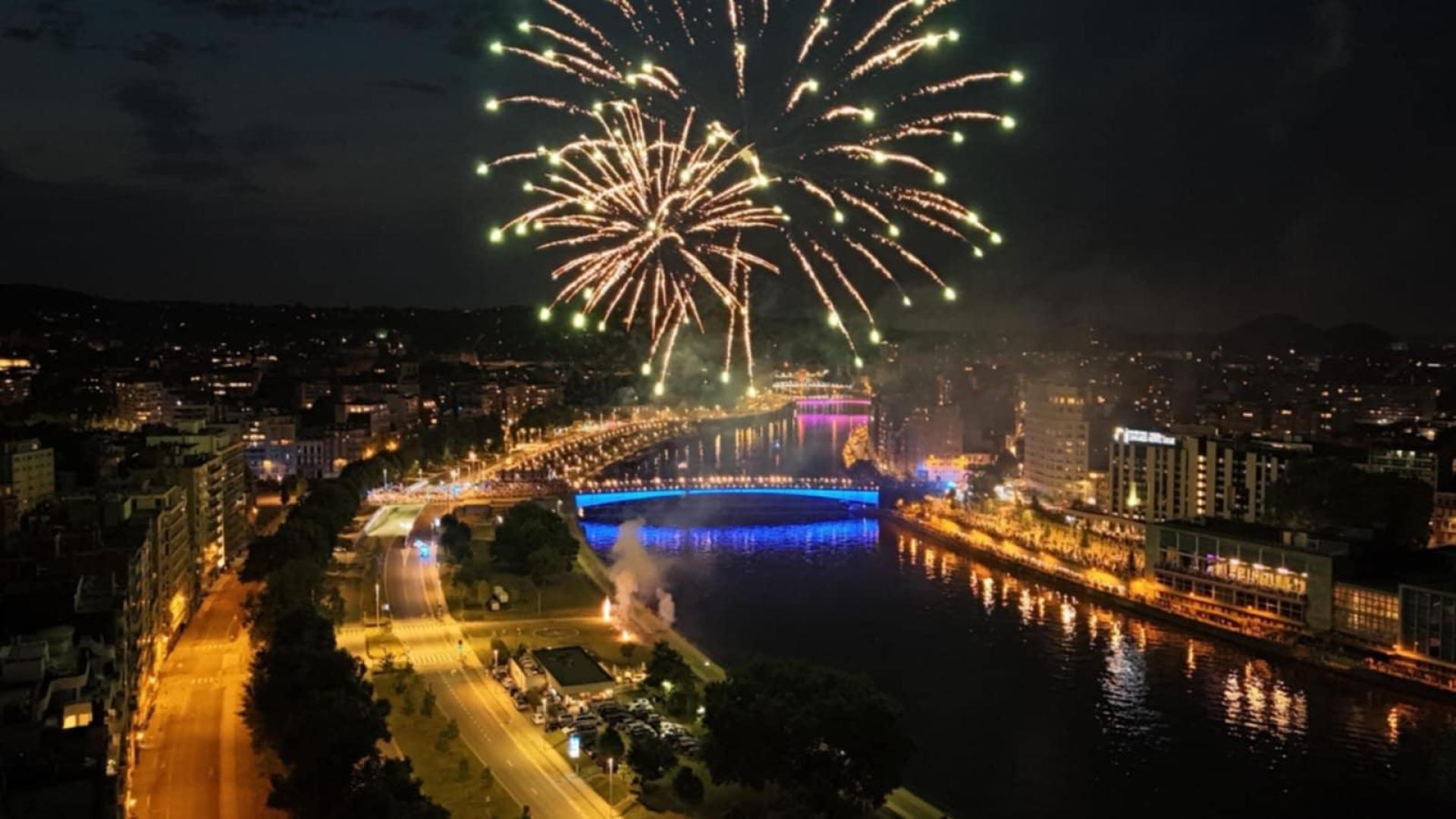 20000 personnes au feu d'artifice du 14 juillet
