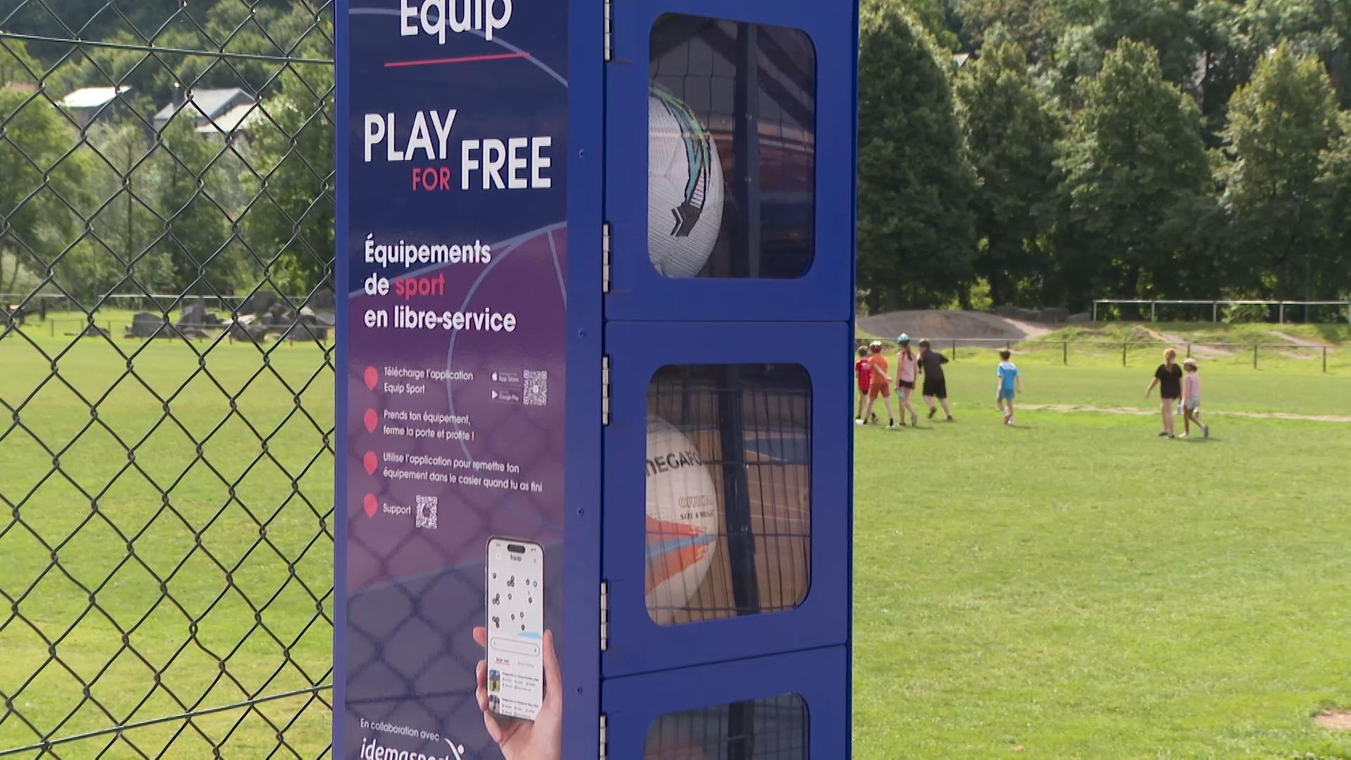 Emprunter un ballon de basket ou de rugby, c'est possible à Aywaille