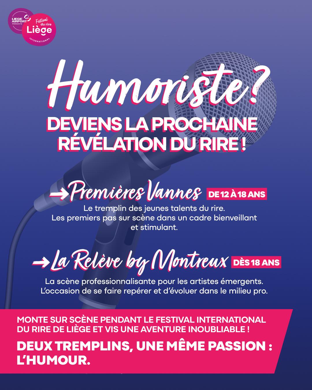 Le Festival du Rire de Liège cherche ses nouvelles étoiles