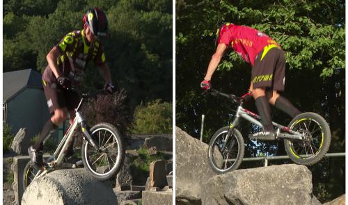 Ugo et Alexis Theunissen, les as du vélo trial