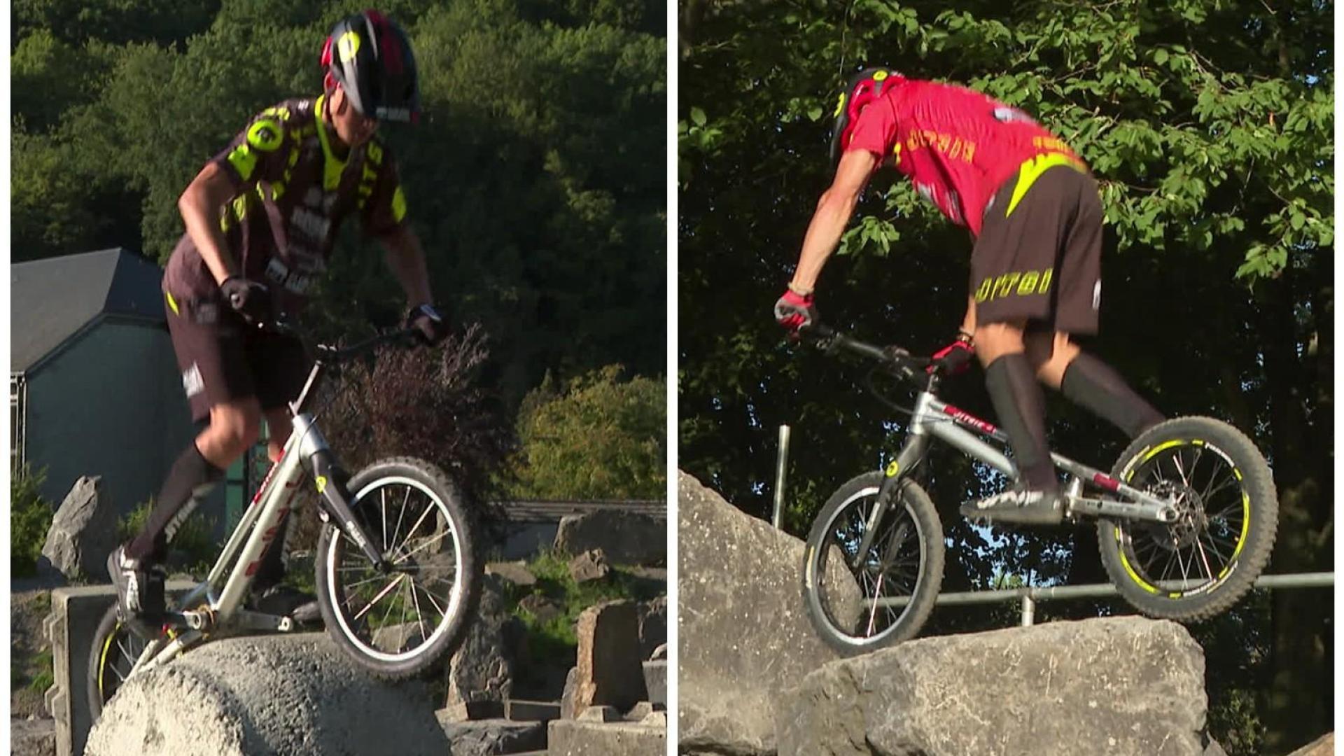 Ugo et Alexis Theunissen, les as du vélo trial
