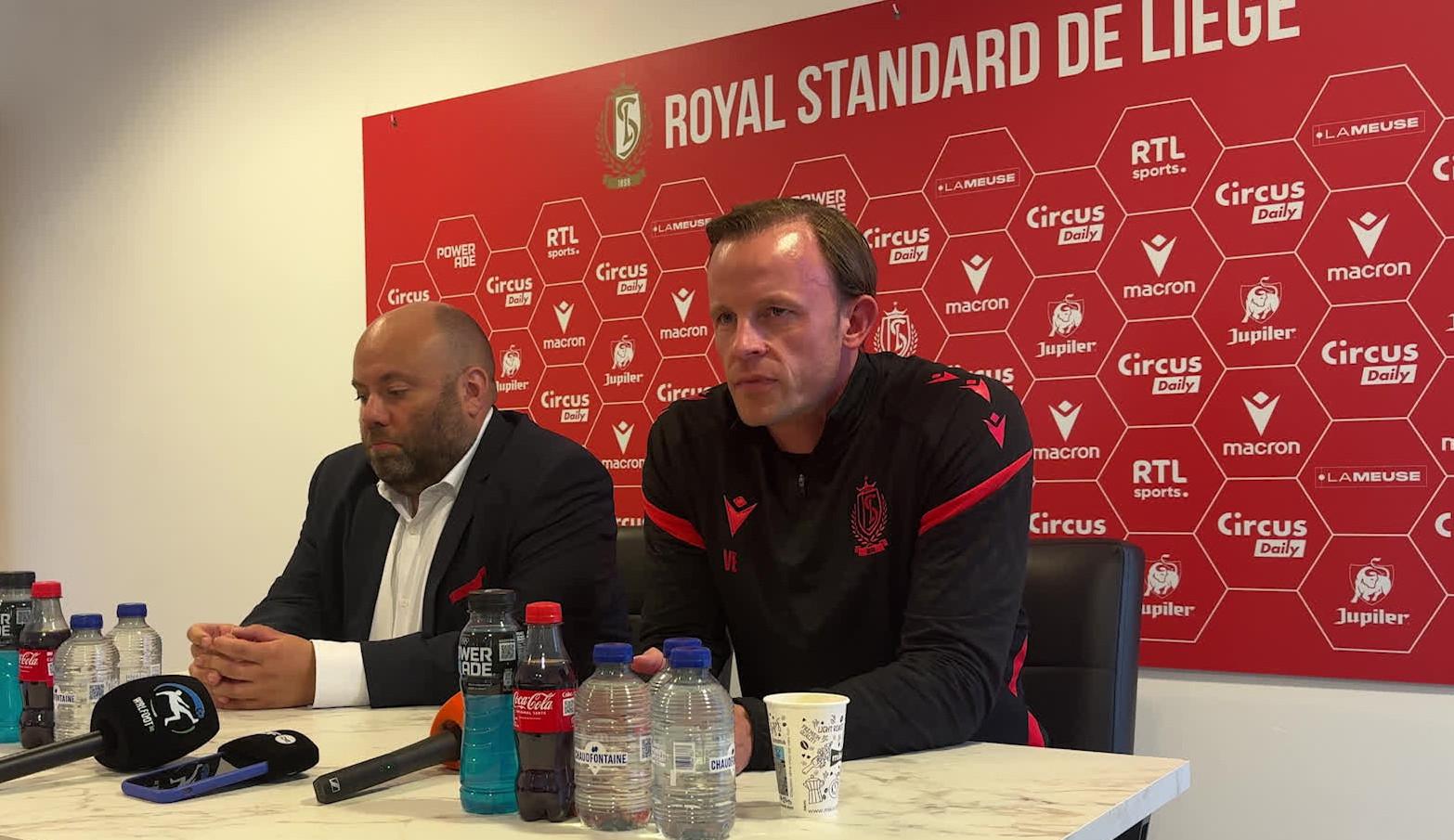 Vincent Euvrard est clair: "L'objectif du Standard? Top 6, top 3 et puis... le titre"