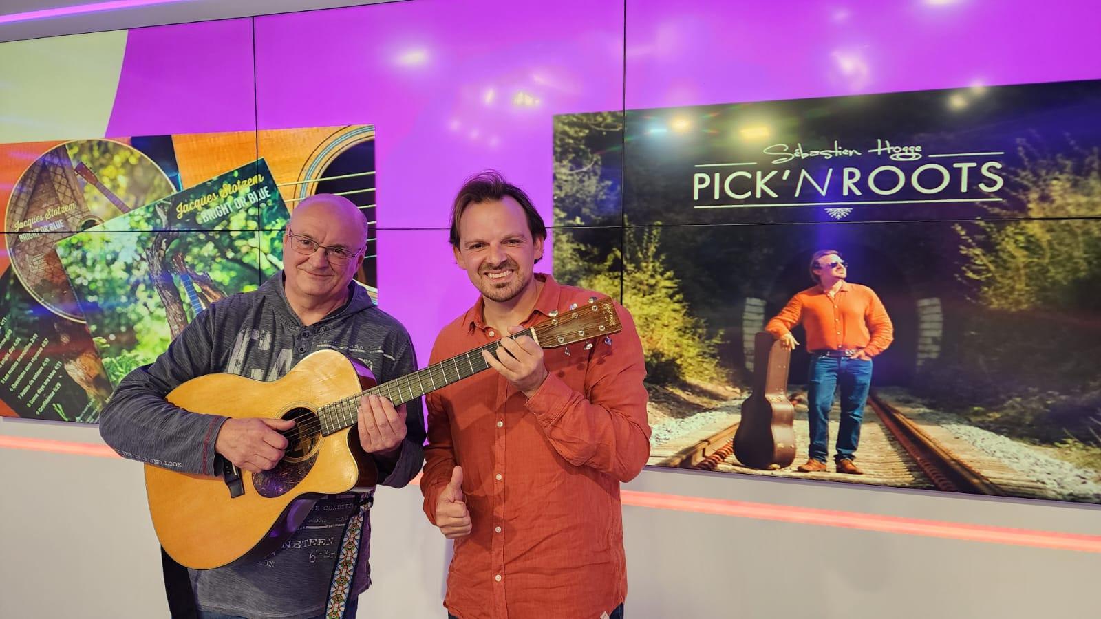 CultureL avec les guitaristes Jacques Stotzem et Sébastien Hogge