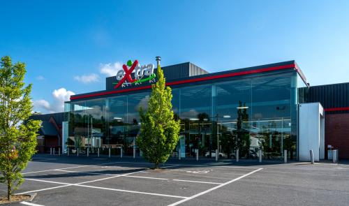 Extra Shop sur le site de l’ancien Cora à Rocourt