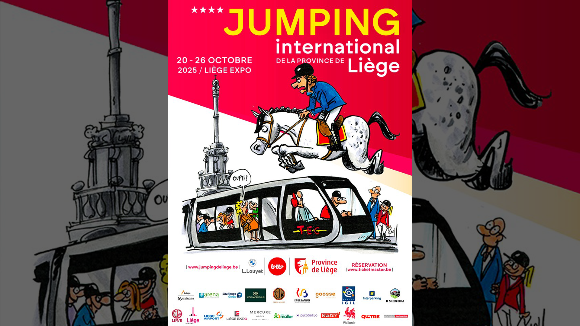 Un plateau prestigieux pour le jumping international de la province de Liège