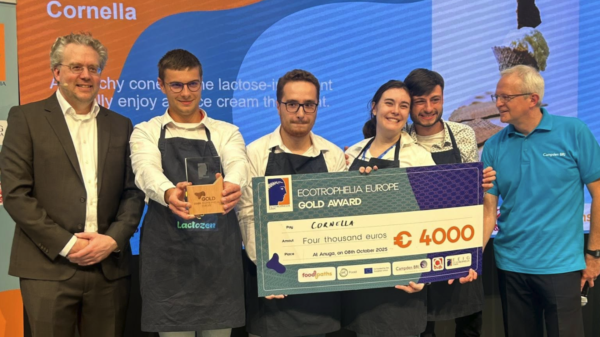 Des Hutois sacrés champions d’Europe de l’innovation alimentaire !