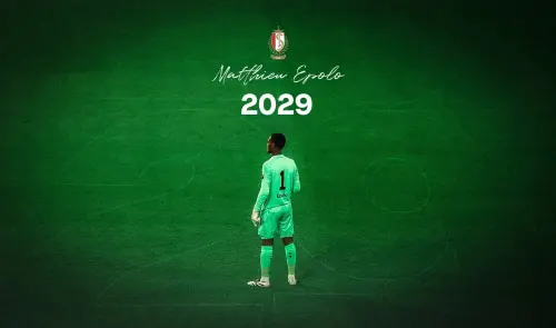 Standard : contrat prolongé jusqu'en juin 2029 pour Matthieu Epolo