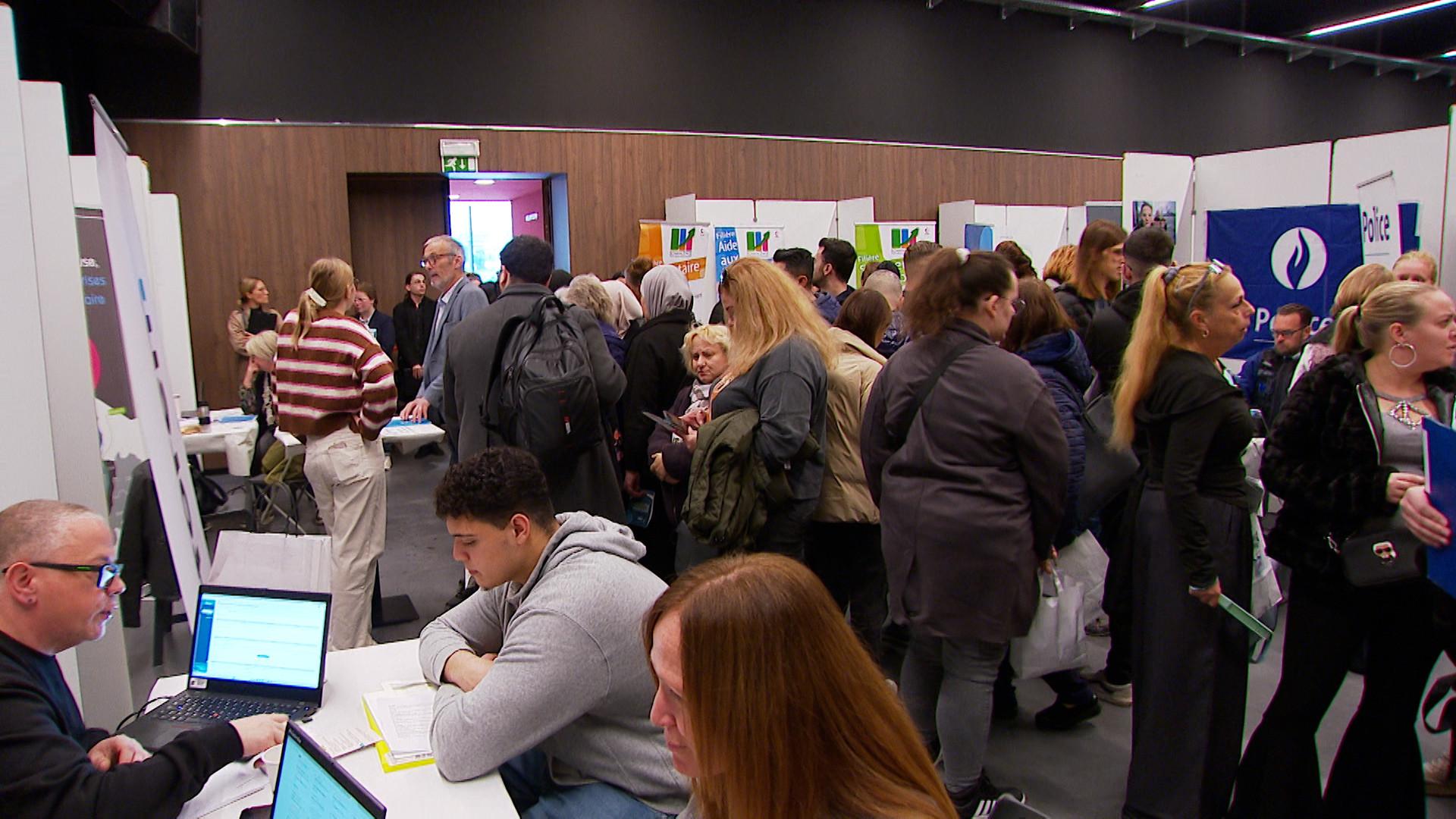 Les salons de l'emploi font le plein