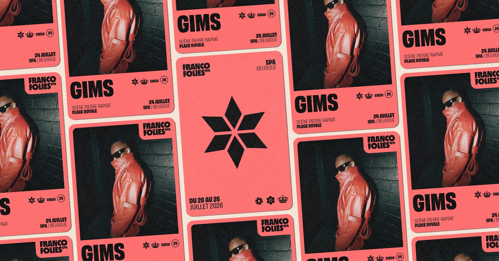GIMS, première tête d’affiche des Francofolies de Spa 2026