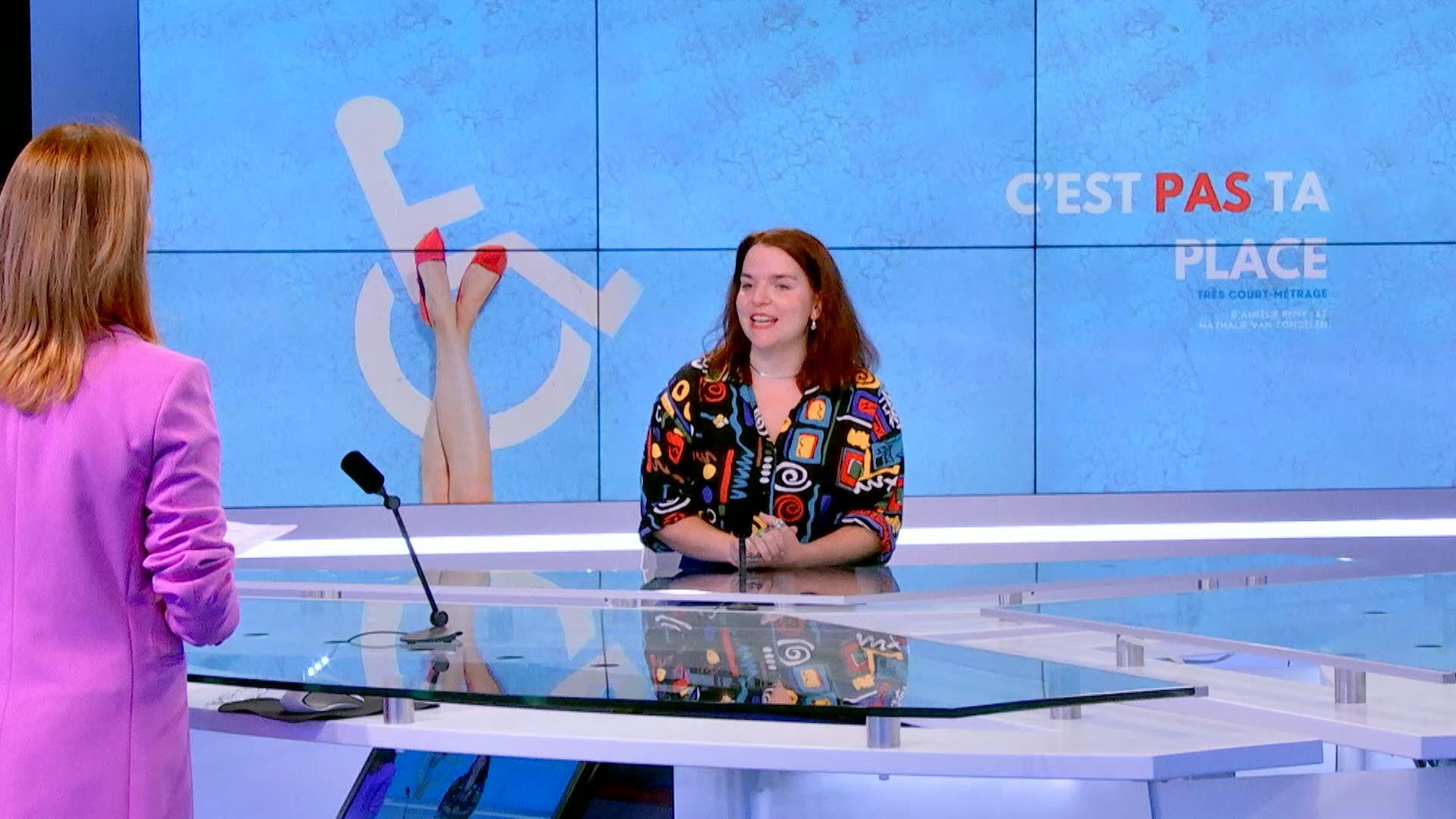 "C'est pas ta place" un court métrage sur le handicap invisible