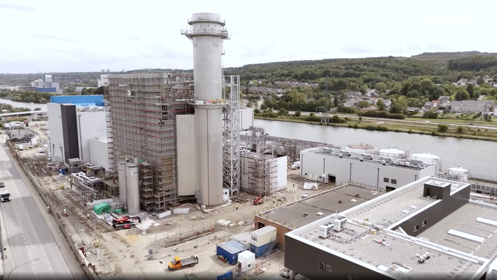 La centrale TGV de Flémalle est prête à fonctionner