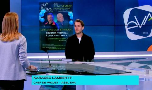 L'asbl EVA fête ses 30 ans par un spectacle d'humour et un concert