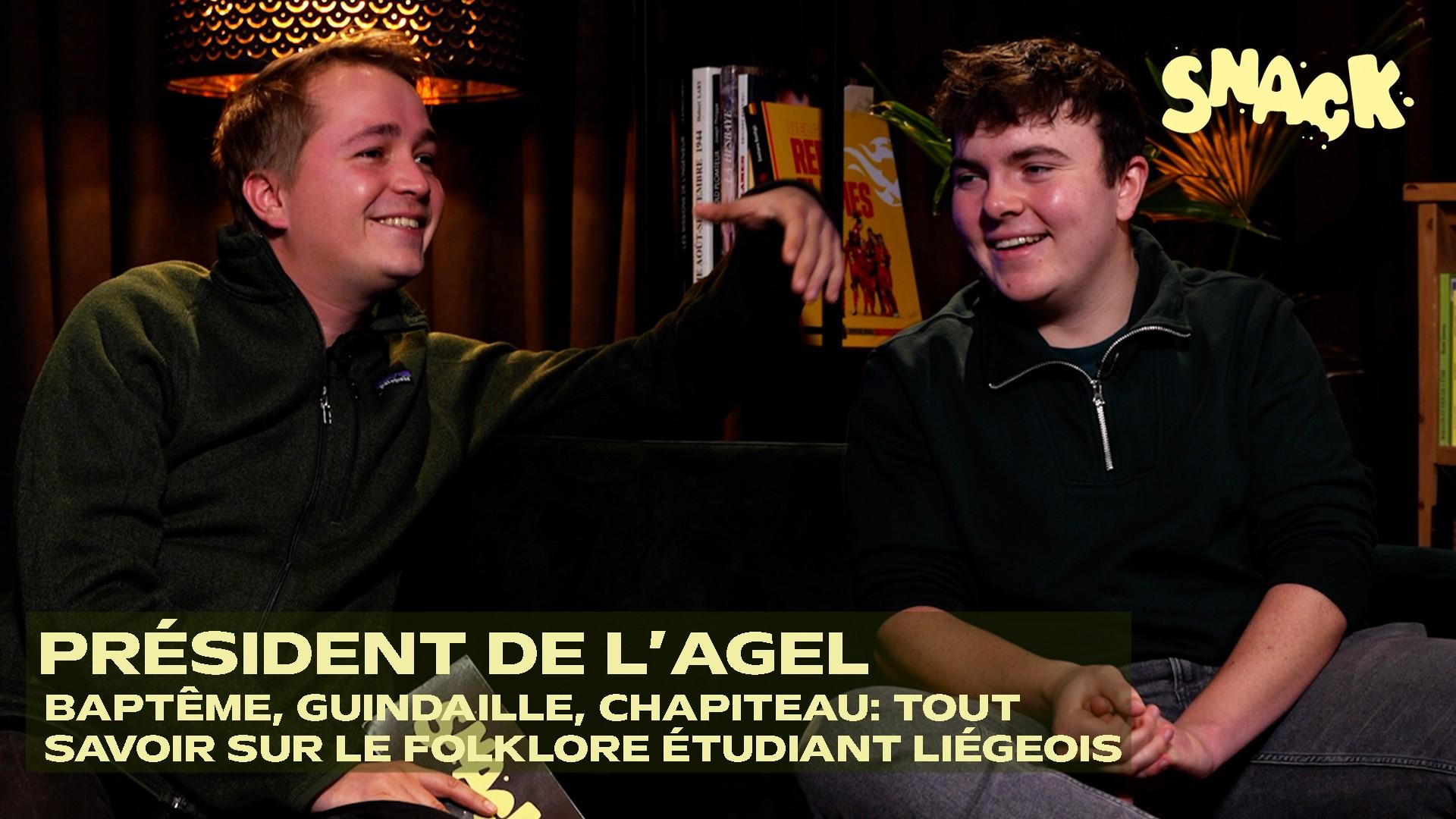 Snack - Folklore étudiant : le président de l'association générale des étudiants liégeois nous explique tout