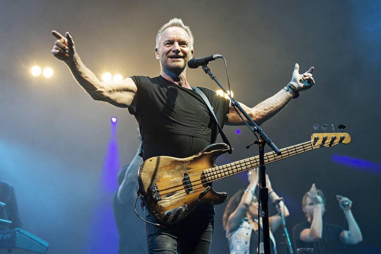 Sting aux Francofolies de Spa le 25 juillet