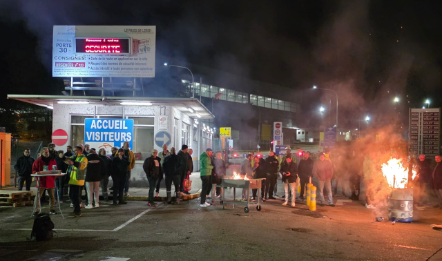Arrêt de travail chez Kessales à Jemeppe