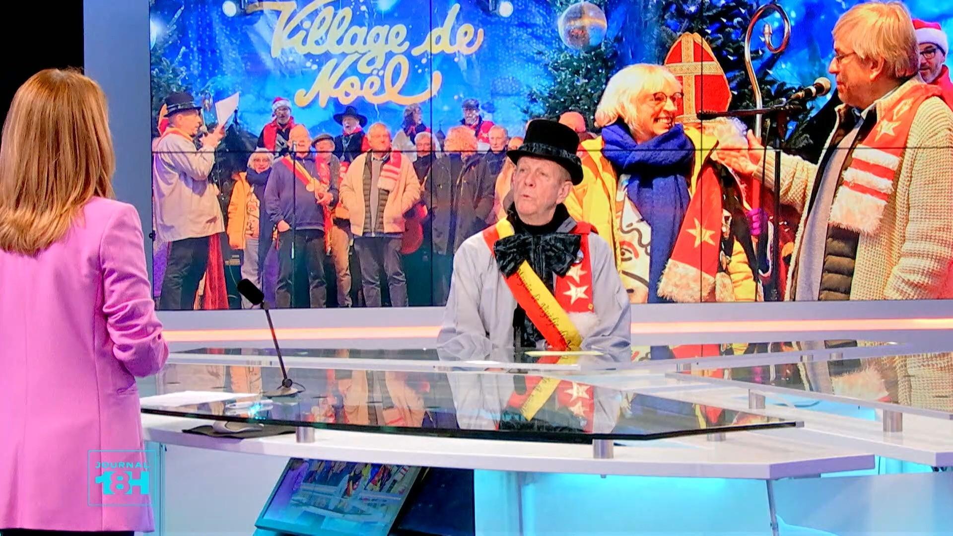 Liège : rencontre avec le nouveau Maïeur du village de Noël