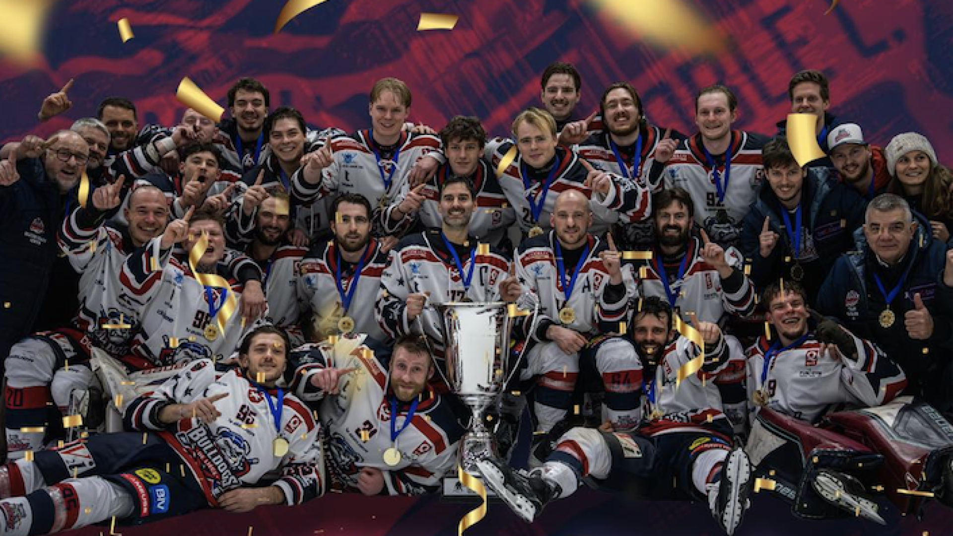 Hockey sur glace : un nouveau trophée pour les Bulldogs !