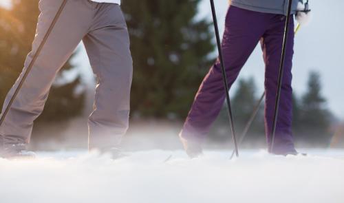 Neige : la pratique du ski de fond possible