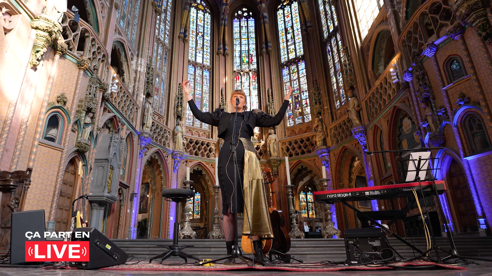 Estelle Bourgeois à l'Église Saint-Jacques