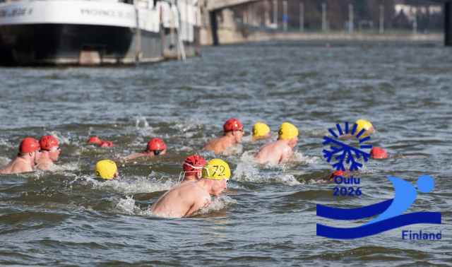 Des Hutois aux Mondiaux de nage en eaux glacées