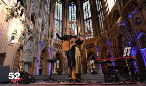 Estelle Bourgeois à l'Église Saint-Jacques