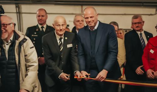 Le ministre de la Défense, Théo Francken, présent au Fort d'Eben-Emael