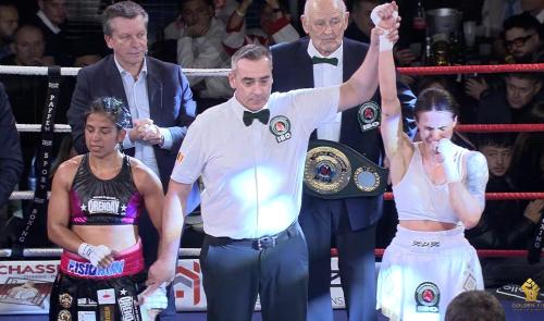 Boxe : une championne du monde couronnée à Herstal !