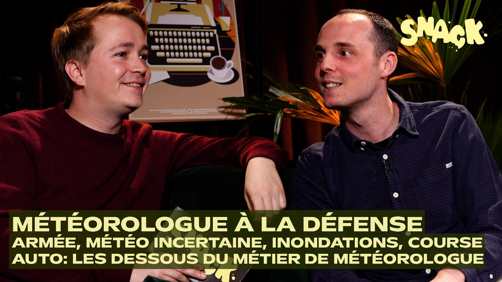 Snack - Peut-on vraiment faire confiance à la météo : un météorologue de la défense nous explique tout