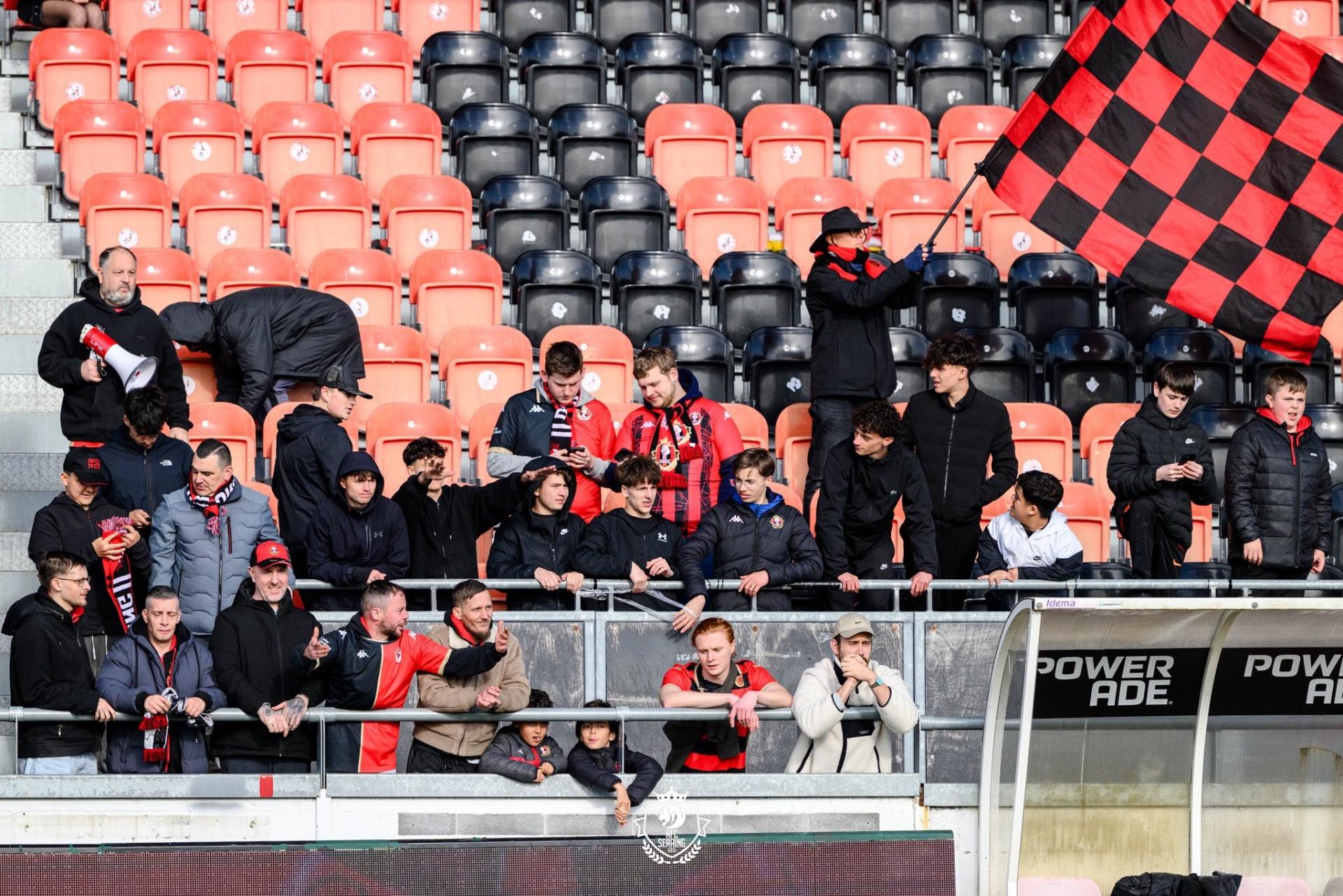 Confirmation du forfait du RFC Seraing face au KV Kortrijk