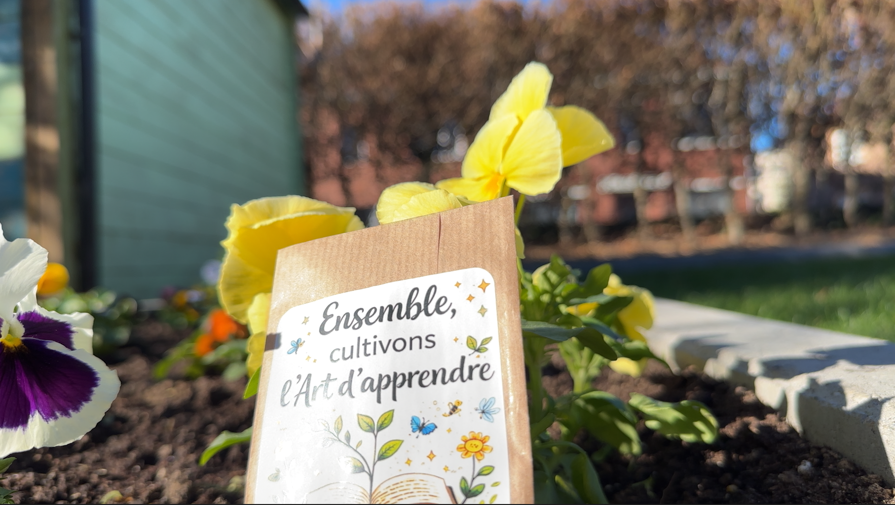 Nouvelle pédagogie à l'école communale de Lonchamps