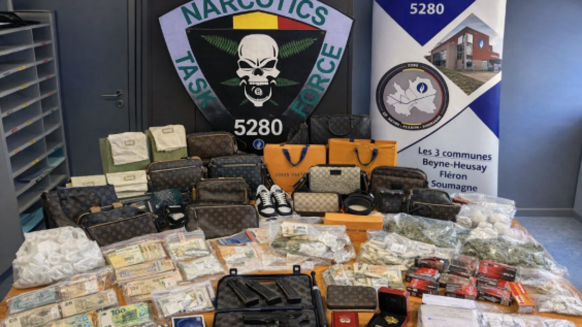 Opération anti-drogue pour la zone de police Beyne-Heusay-Fléron-Soumagne