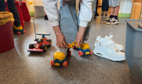 Une exposition de jouets Fisher Price au Musée du jouet et de l'enfant à Ferrières