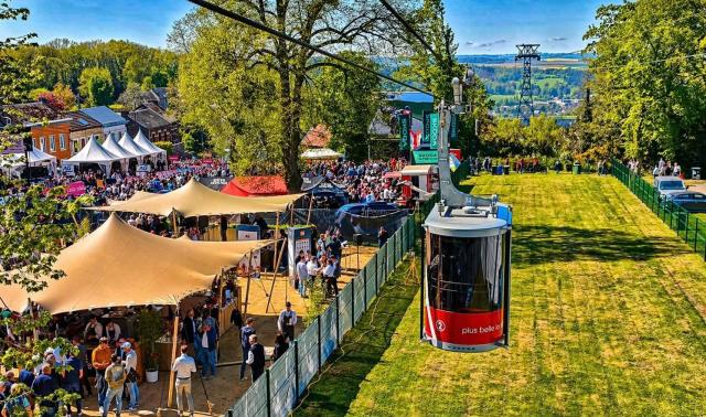 Flèche Wallonne : journée record pour le téléphérique de Huy
