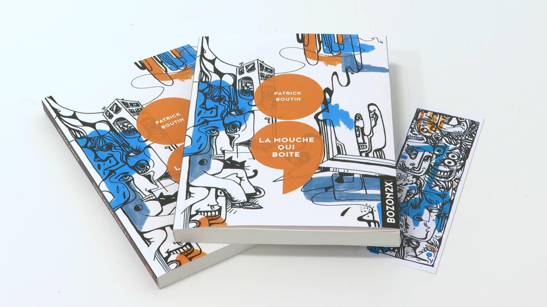 "La mouche qui boîte", un roman illustré, loufoque et caustique
