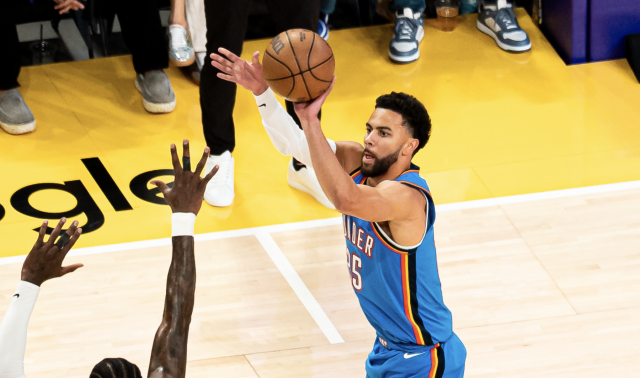 NBA : Ajay Mitchell en mode record face aux Lakers