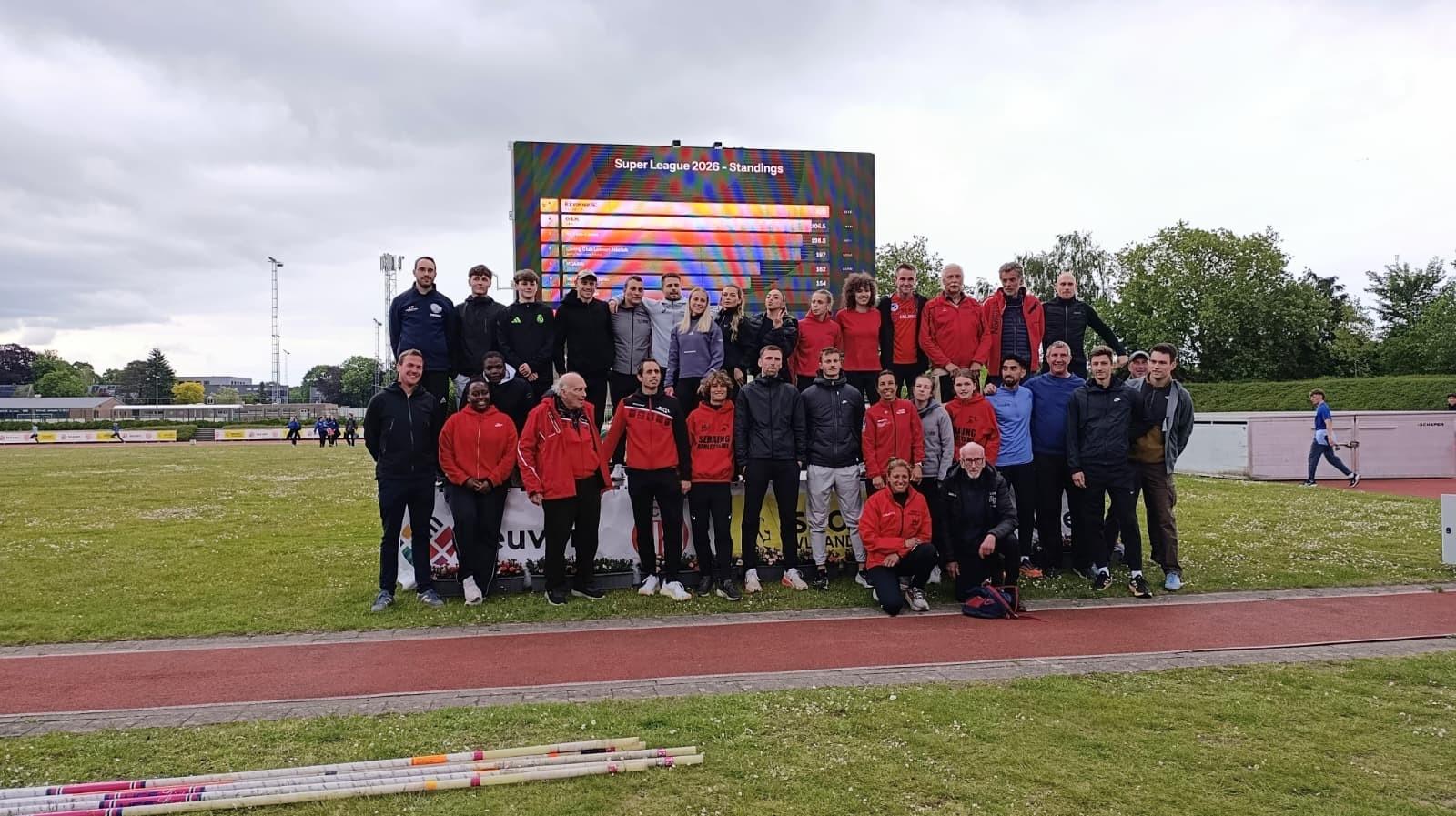 Seraing Athlétisme 6è meilleur club de Belgique !