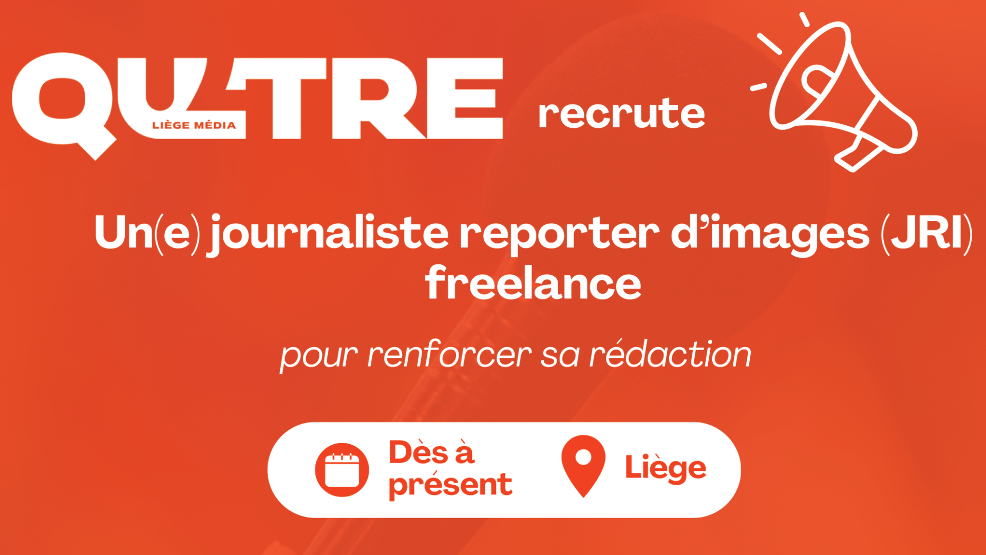 Qu4tre recherche un(e) JRI freelance pour renforcer sa rédaction