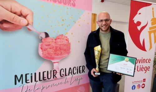 Jonathan Morabito avec son food-truck John John devient le meilleur glacier de la province de Liège
