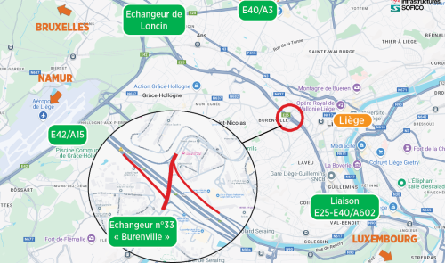 L’échangeur N°33 “Burenville” continue sa mue