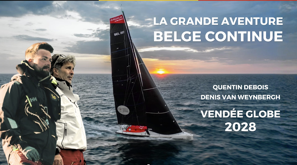 Vendée Globe 2028, l'ambition du skipper marchinois Quentin Debois