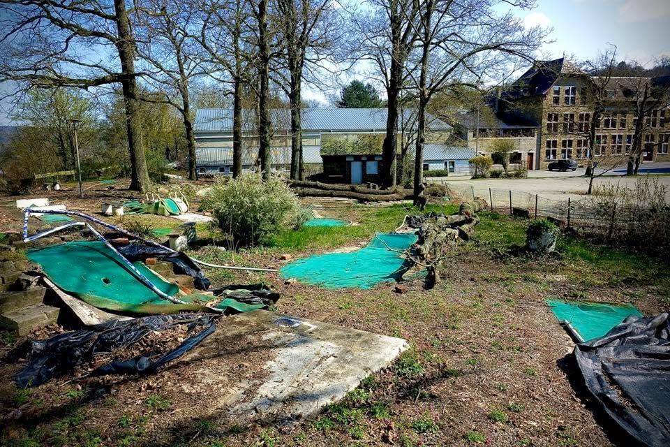 Des citoyens veulent relancer le mini-golf d'Esneux
