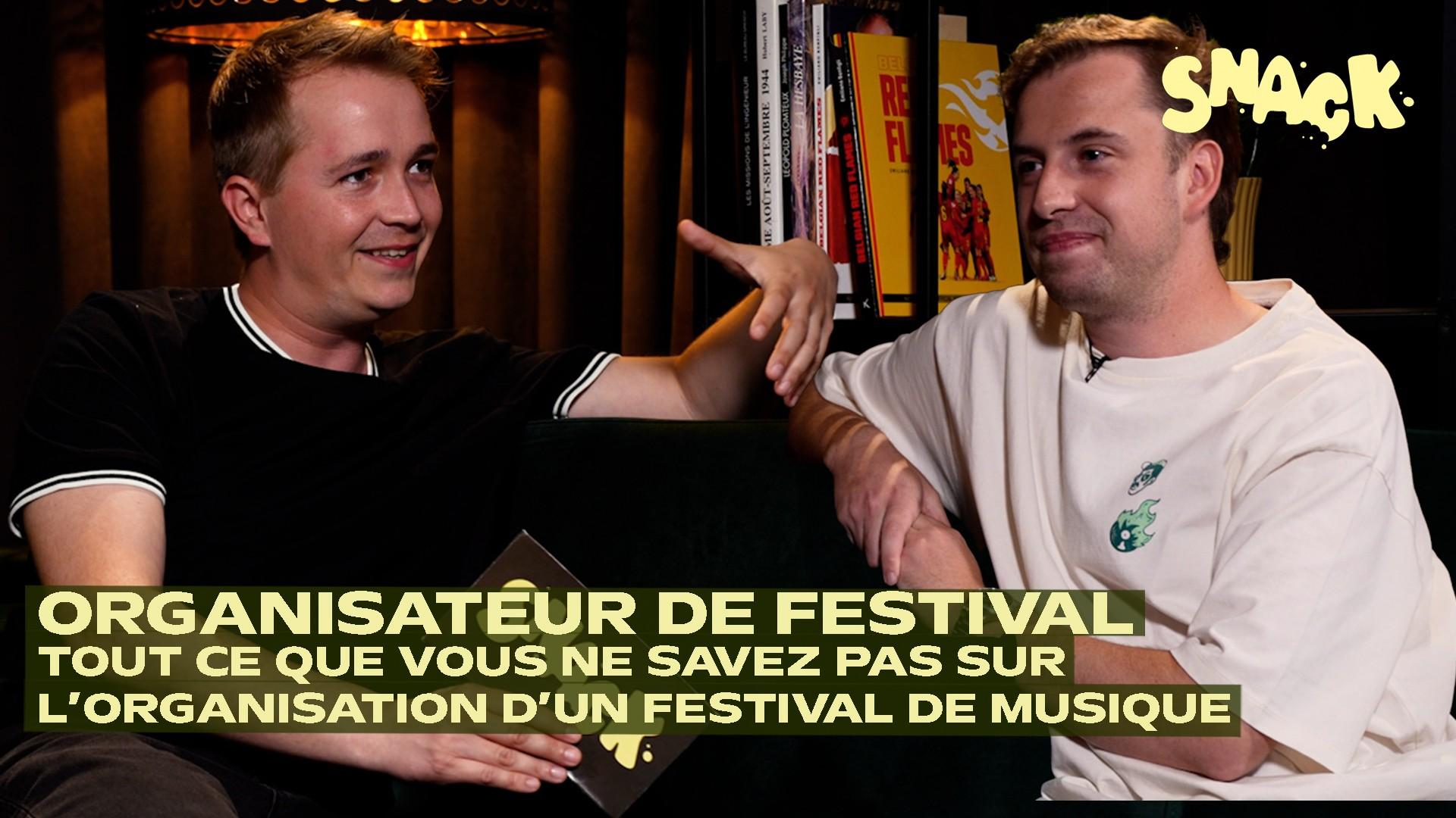 Snack - Stress, artistes, imprévus : les secrets d'un organisateur de festival électro