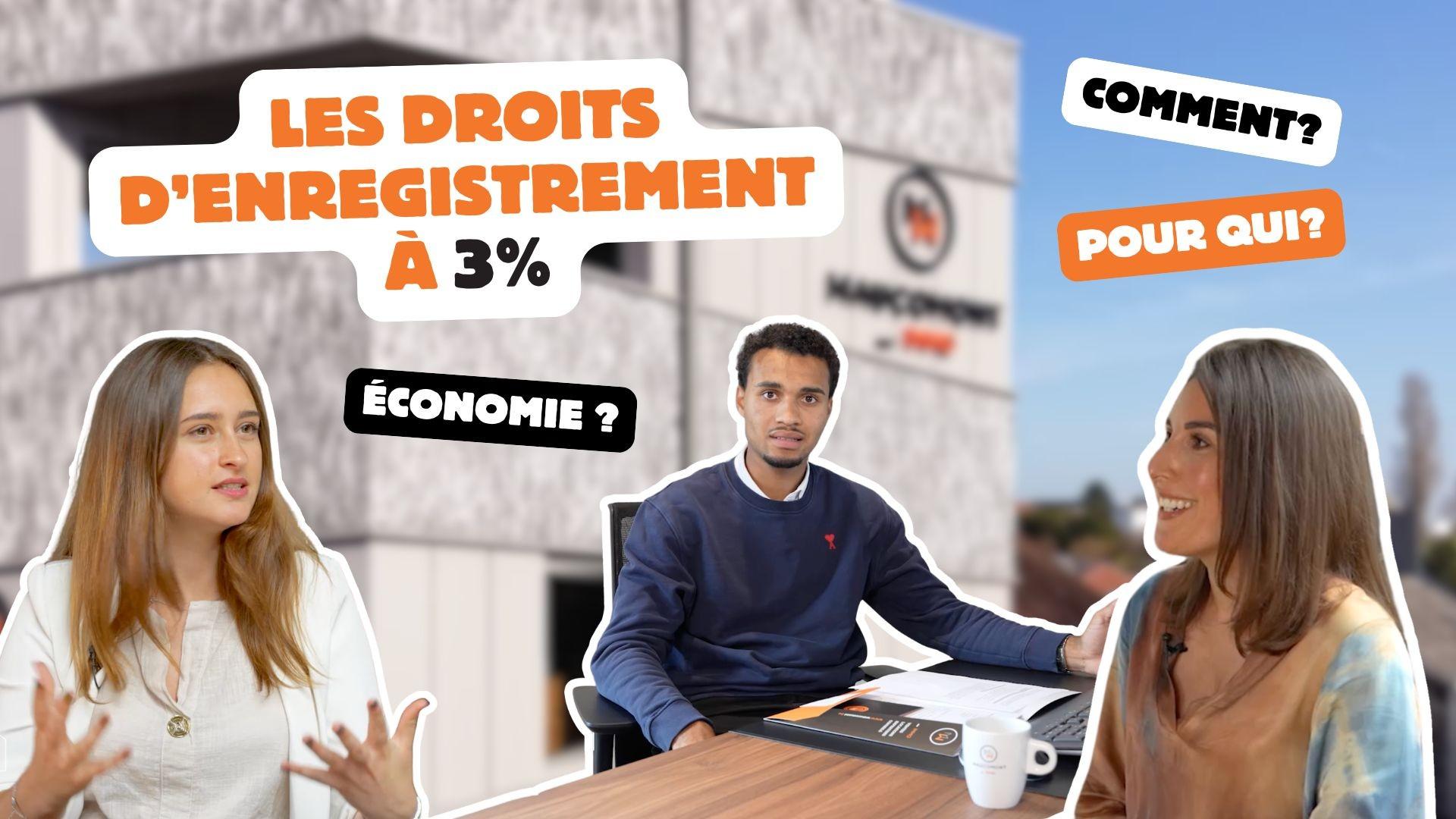Droits d’enregistrement à 3 % : un levier pour réduire le coût d’un achat immobilier